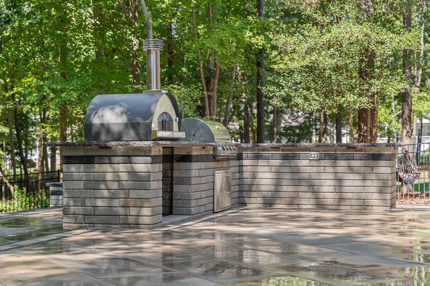 Custom landscape and hardscape installation by Southern Cut